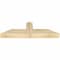 Ekena Millwork Portland Rough Sawn Timber Gable Bracket, Douglas Fir, 36"W x 10"H x 4"D x 4"F, 7/12 Pitch GBW036X10X0404POR00RDF - alternate 5